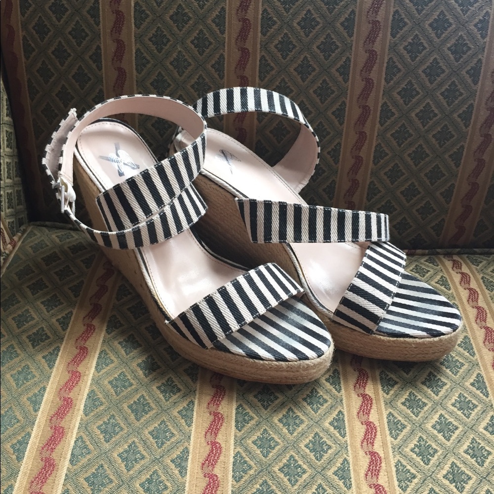 EUC! Espadrille wedge heel